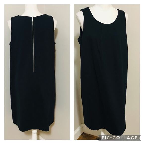 Lands End Ponte Shift Dress - Picture 1 of 7